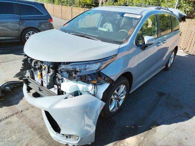 Photo 2 from auction – 2022 TOYOTA SIENNA XLE with VIN 5TDASKFC8NS050113