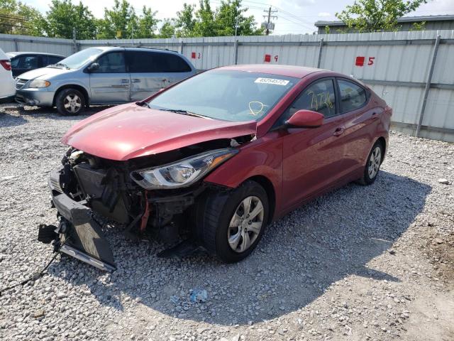 Photo 2 from auction – 2016 HYUNDAI ELANTRA SE with VIN 5NPDH4AE5GH720192
