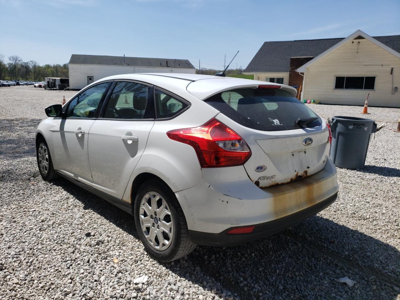 Photo 3 from auction – 2012 FORD FOCUS SE with VIN 1FAHP3K25CL197352
