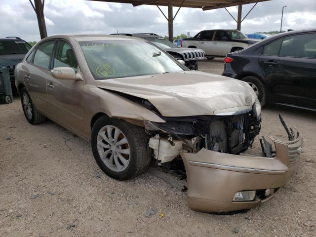 HYUNDAI AZERA SE 2007 with VIN KMHFC46F17A164412 - Photo from auction