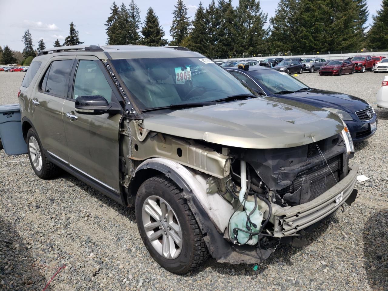 FORD EXPLORER X 2012 with VIN 1FMHK7D9XCGA84561 - Photo from auction