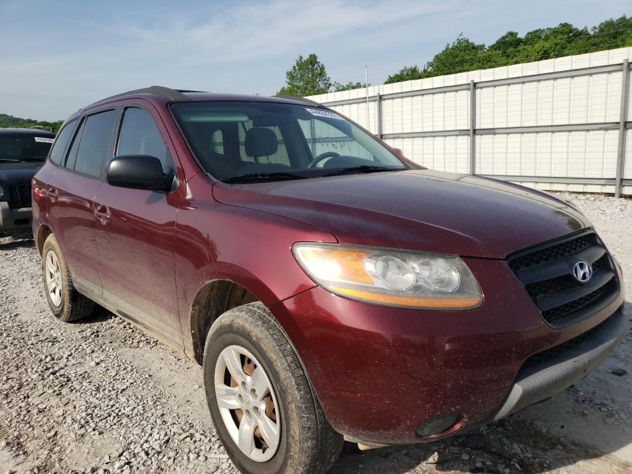 HYUNDAI SANTA FE G 2009 with VIN 5NMSG73D79H276118 - Photo from auction