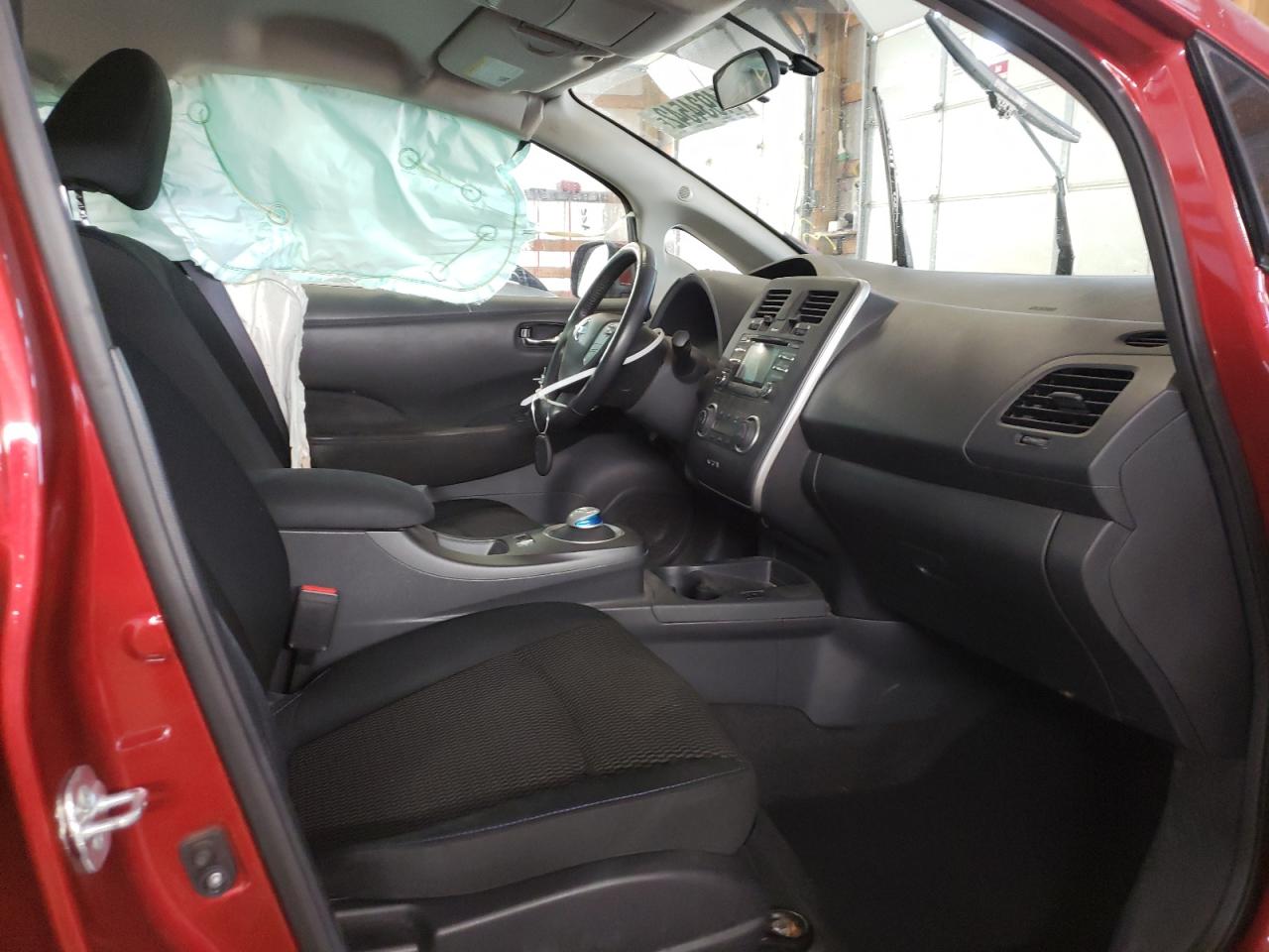 Photo 5 from auction – 2015 NISSAN LEAF S with VIN 1N4AZ0CP5FC331088