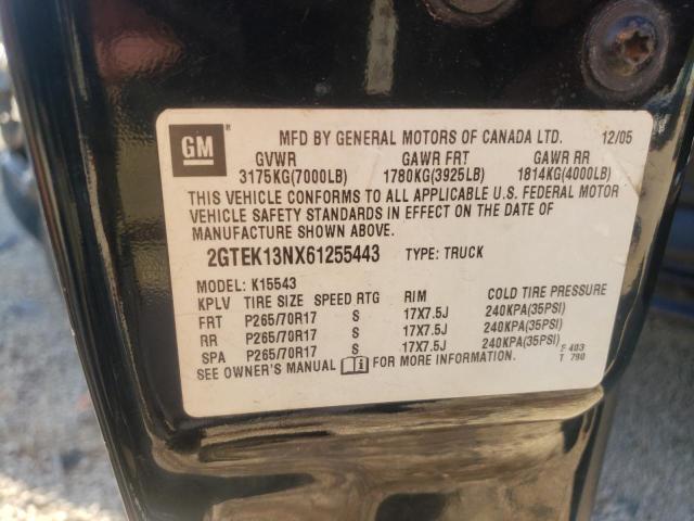 Photo 10 from auction – 2006 GMC NEW SIERRA with VIN 2GTEK13NX61255443