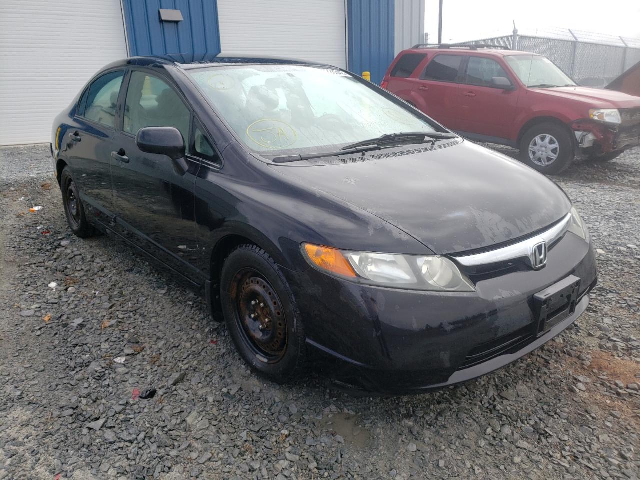 Photo 1 from auction – 2007 HONDA CIVIC DX with VIN 2HGFA15377H043757