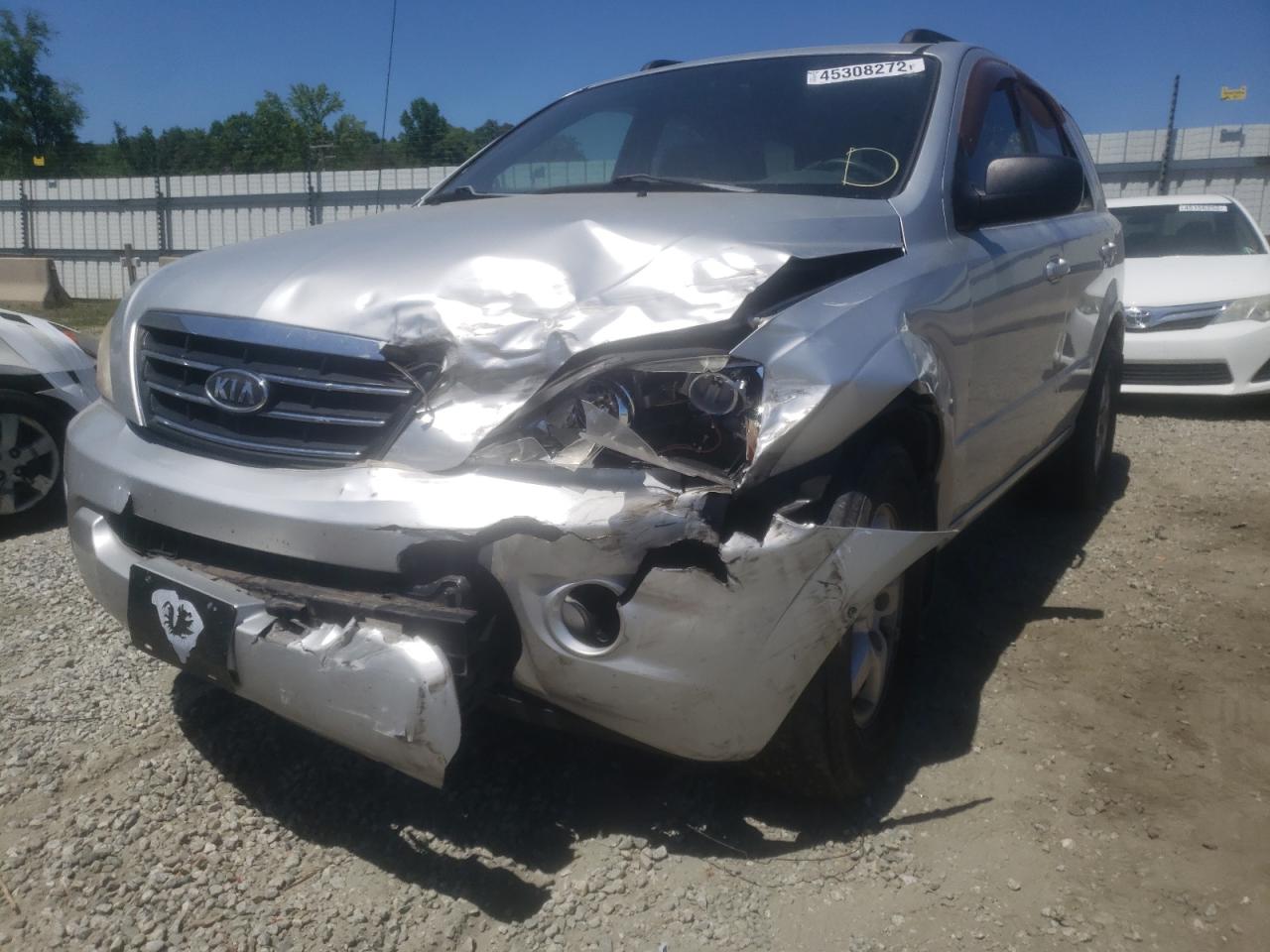 Photo 2 from auction – 2008 KIA SORENTO EX with VIN KNDJD735785855401