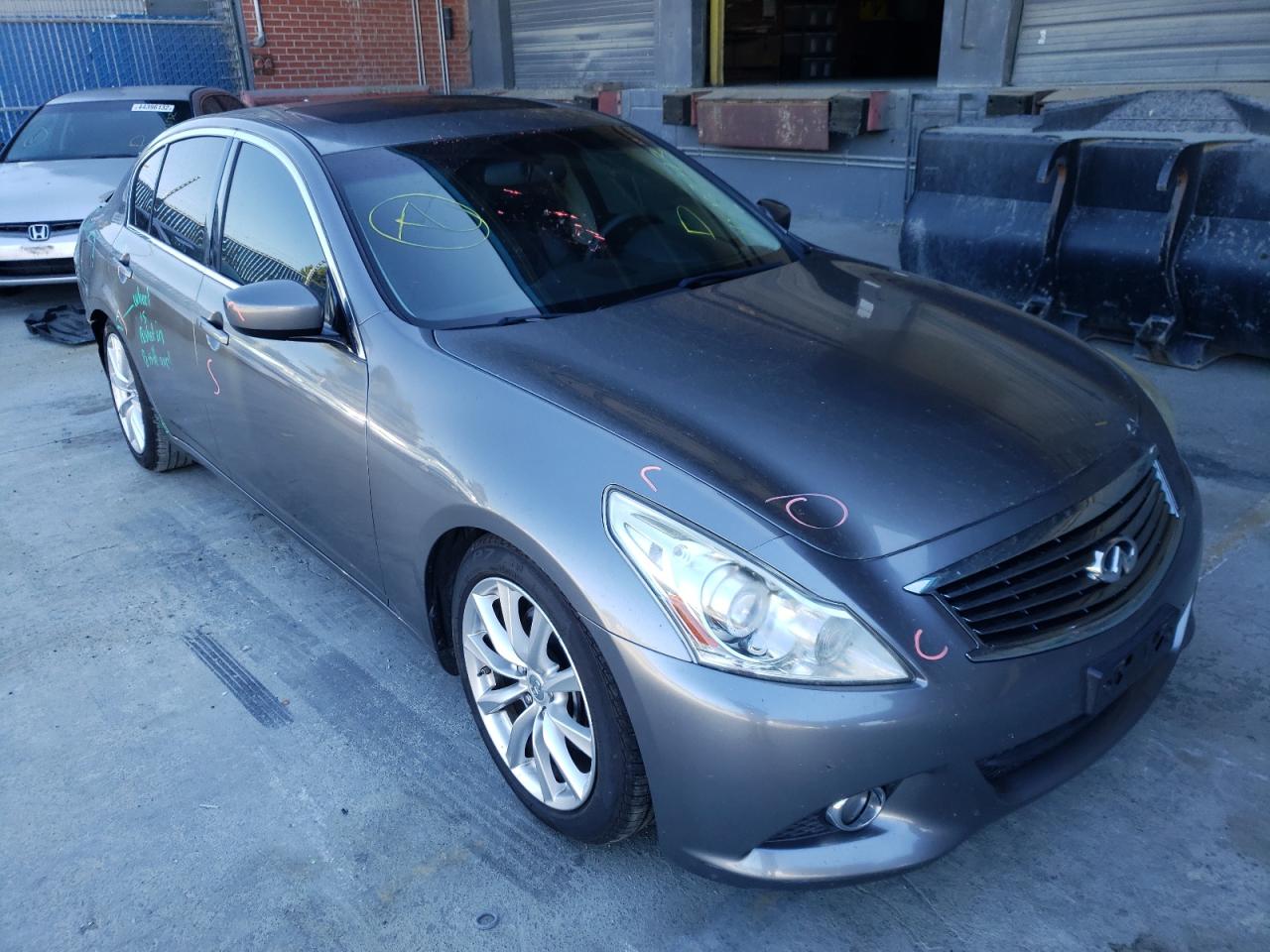 Photo 1 from auction – 2012 INFINITI G37 BASE with VIN JN1CV6AP6CM621675