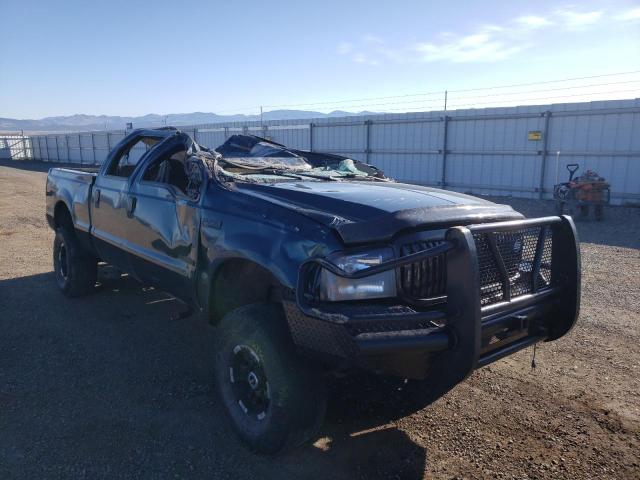 FORD F250 SUPER 1999 with VIN 1FTNW21F1XEC55837 - Photo from auction