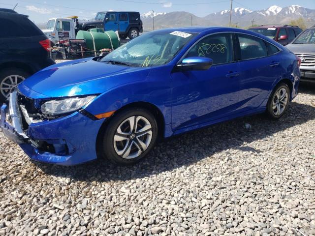 Photo 2 from auction – 2016 HONDA CIVIC LX with VIN 19XFC2F58GE244819
