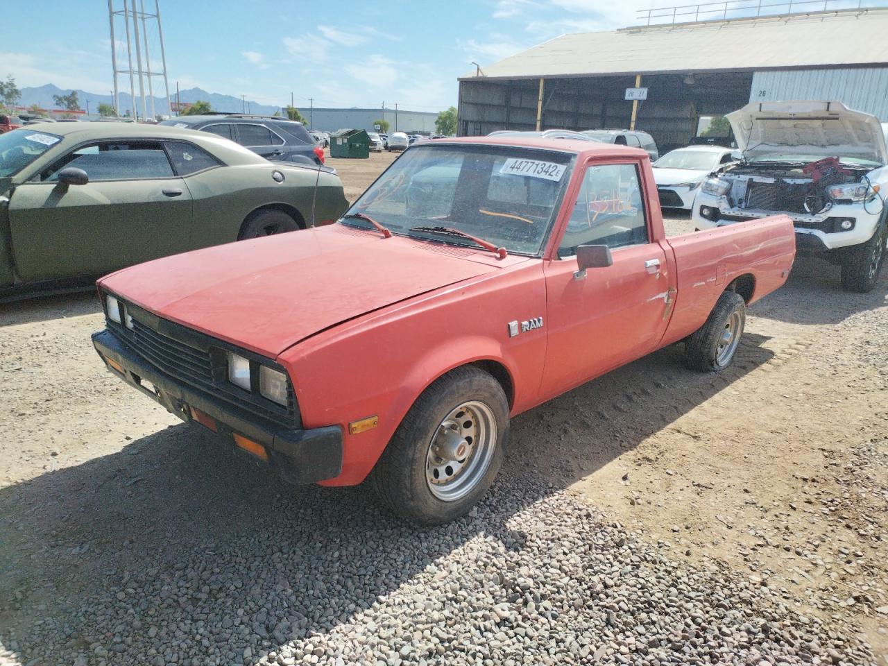Photo 2 from auction – 1986 DODGE D50 CUSTOM with VIN JB7FP24D8GP095892