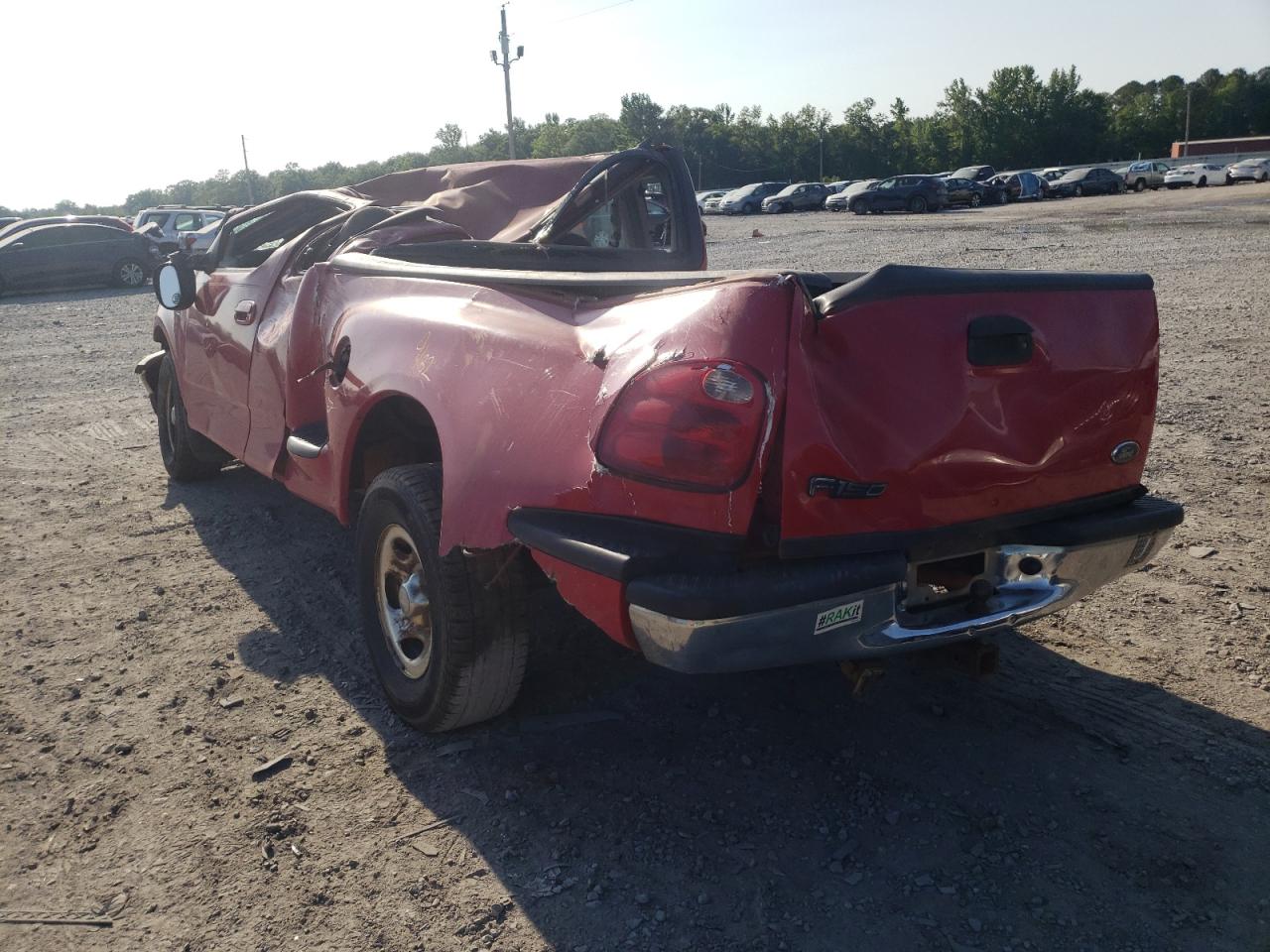 Photo 3 from auction – 2000 FORD F150 with VIN 2FTRX07WXYCA72146