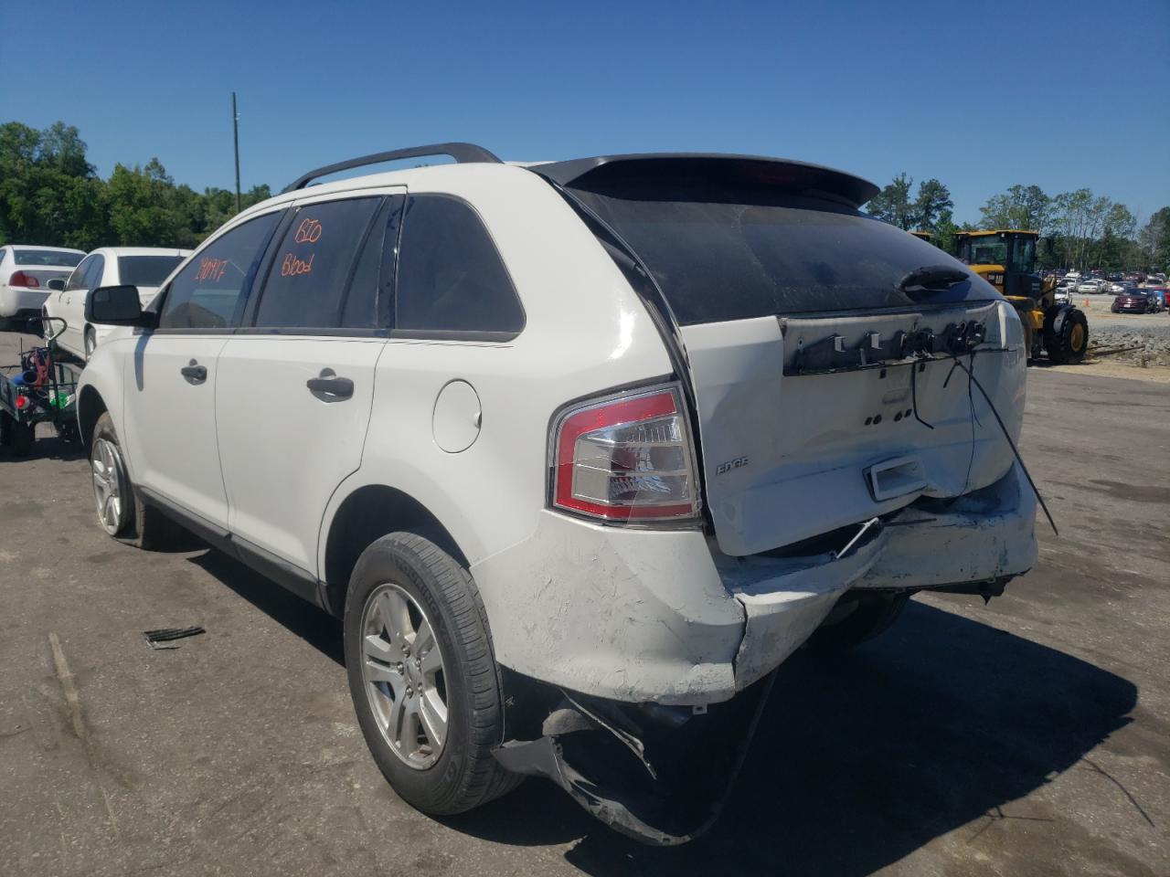 Photo 3 from auction – 2010 FORD EDGE SE with VIN 2FMDK3GCXABB79883