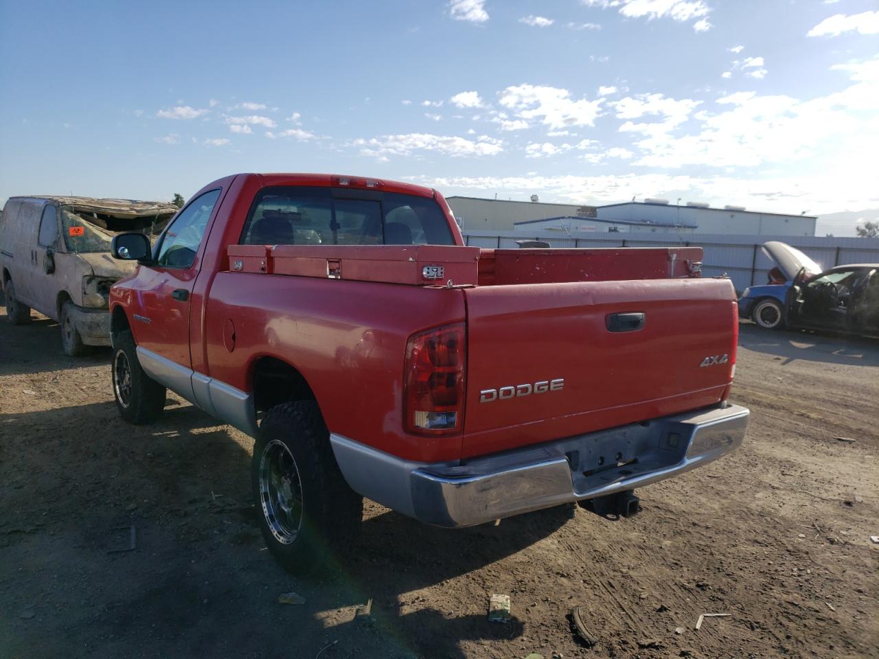 Photo 3 from auction – 2002 DODGE RAM 1500 with VIN 1D7HU16N32J148646