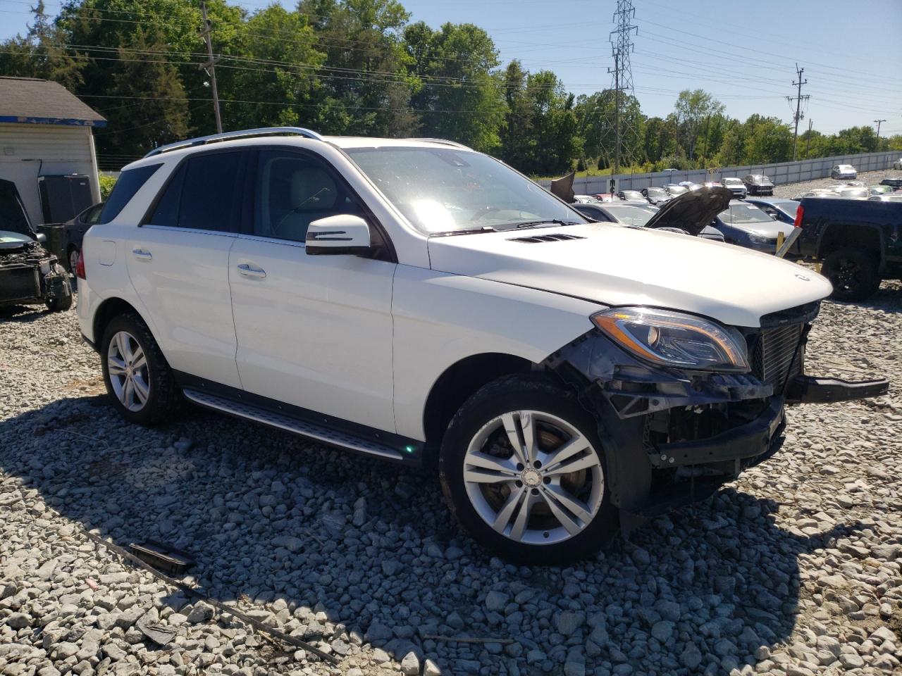Photo 1 from auction – 2014 MERCEDES-BENZ ML 350 BLU with VIN 4JGDA2EB0EA324549