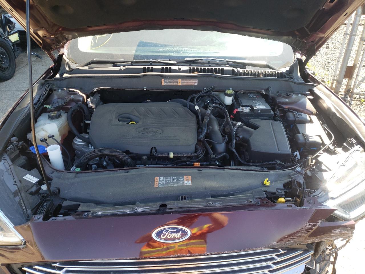 Photo 7 from auction – 2017 FORD FUSION SE with VIN 3FA6P0HD3HR394656