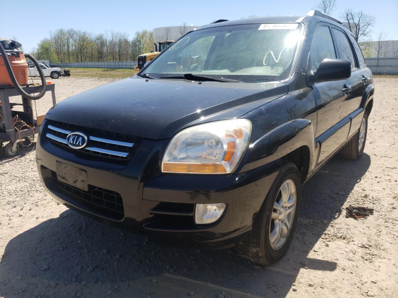 Photo 2 from auction – 2008 KIA SPORTAGE E with VIN KNDJE723587497801
