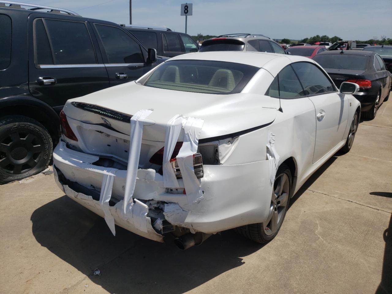 Photo 4 from auction – 2010 LEXUS IS 250 with VIN JTHFF2C28A2506987