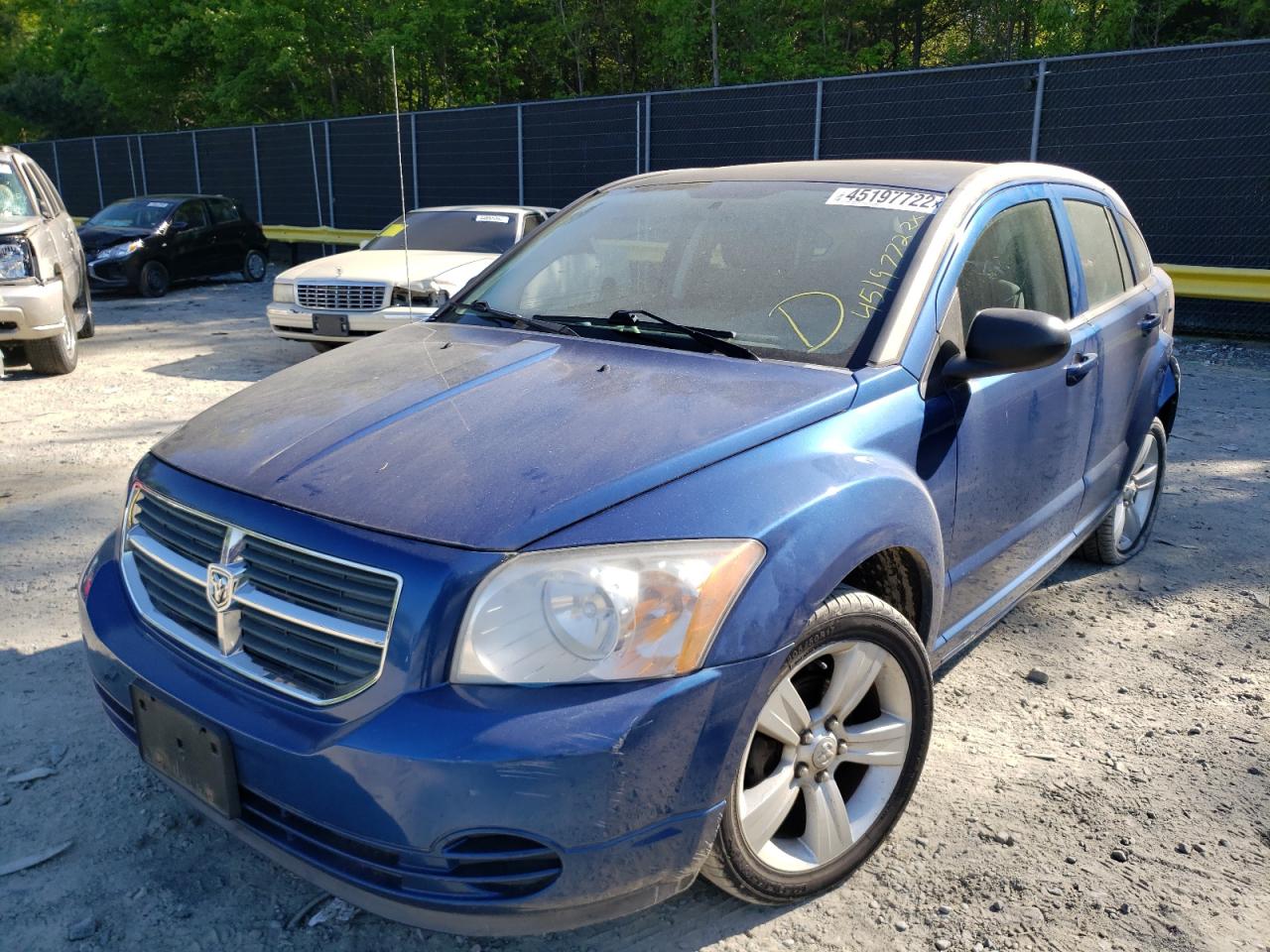 Photo 2 from auction – 2010 DODGE CALIBER SX with VIN 1B3CB4HA7AD540159