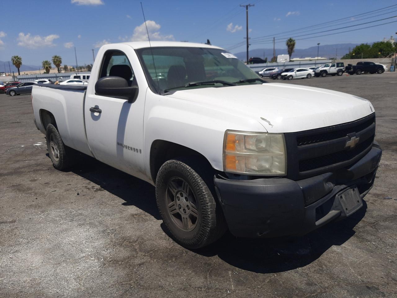 CHEVROLET SILVERADO 2008 with VIN 1GCEC14X78Z161916 - Photo from auction