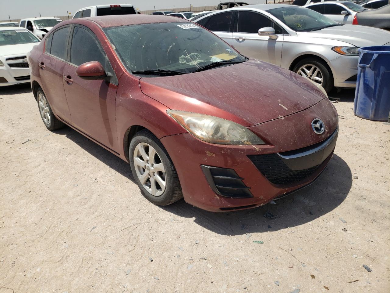 MAZDA 3 I 2010 with VIN JM1BL1SF1A1217849 - Photo from auction