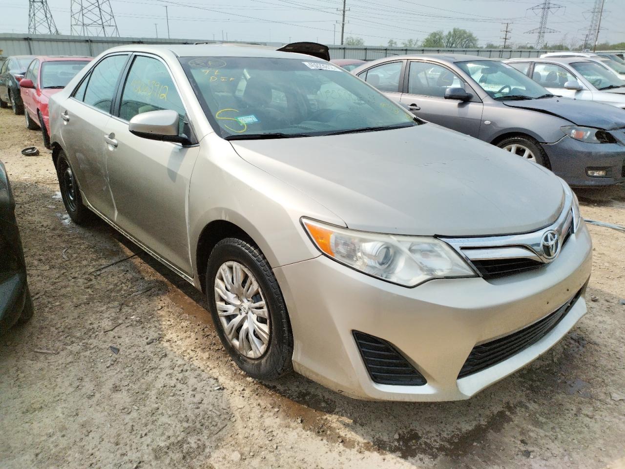 TOYOTA CAMRY L 2014 with VIN 4T4BF1FK2ER379140 - Photo from auction