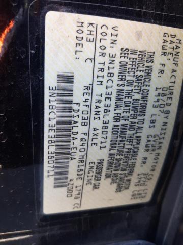 Photo 10 from auction – 2008 NISSAN VERSA S with VIN 3N1BC13E38L380711