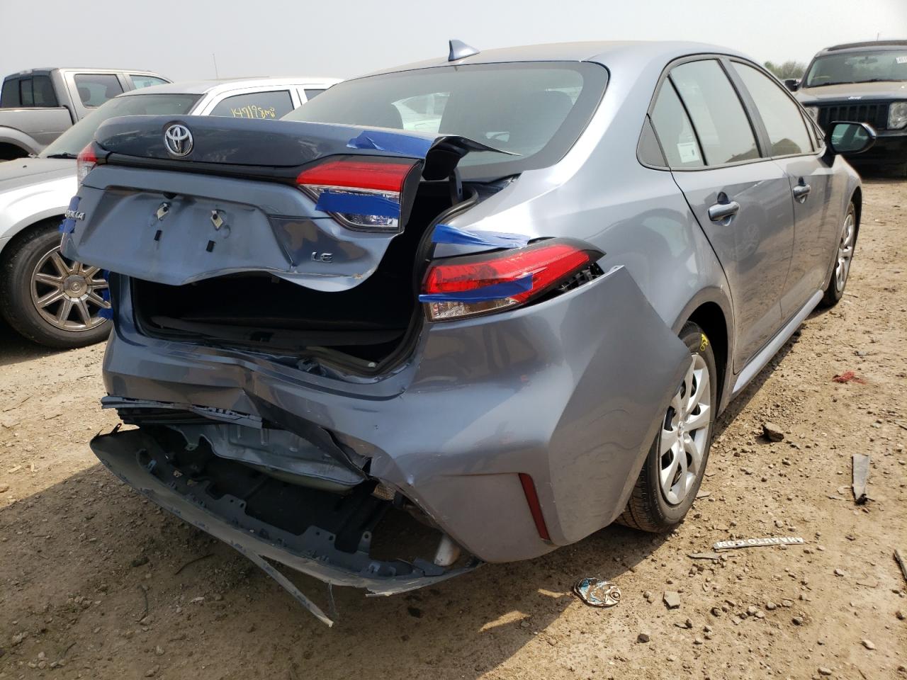 Photo 4 from auction – 2021 TOYOTA COROLLA LE with VIN 5YFEPMAE6MP245867