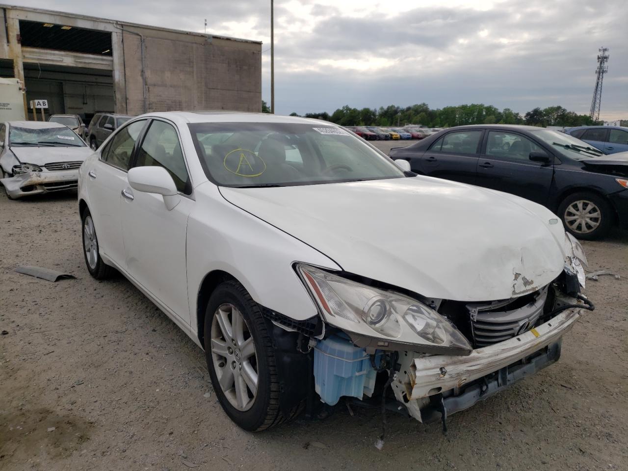 LEXUS ES 350 2008 with VIN JTHBJ46G882198620 - Photo from auction