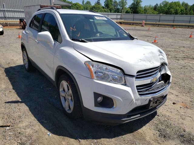 CHEVROLET TRAX LTZ 2016 with VIN 3GNCJMSB5GL204829 - Photo from auction
