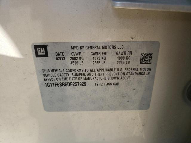 Photo 10 from auction – 2013 CHEVROLET MALIBU 2LT with VIN 1G11F5SR6DF257929