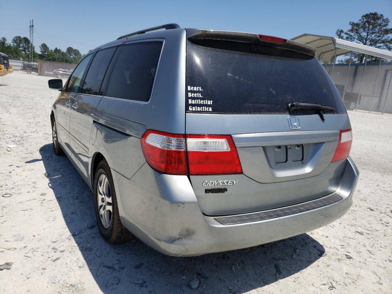 Photo 3 from auction – 2006 HONDA ODYSSEY EX with VIN 5FNRL38716B009902