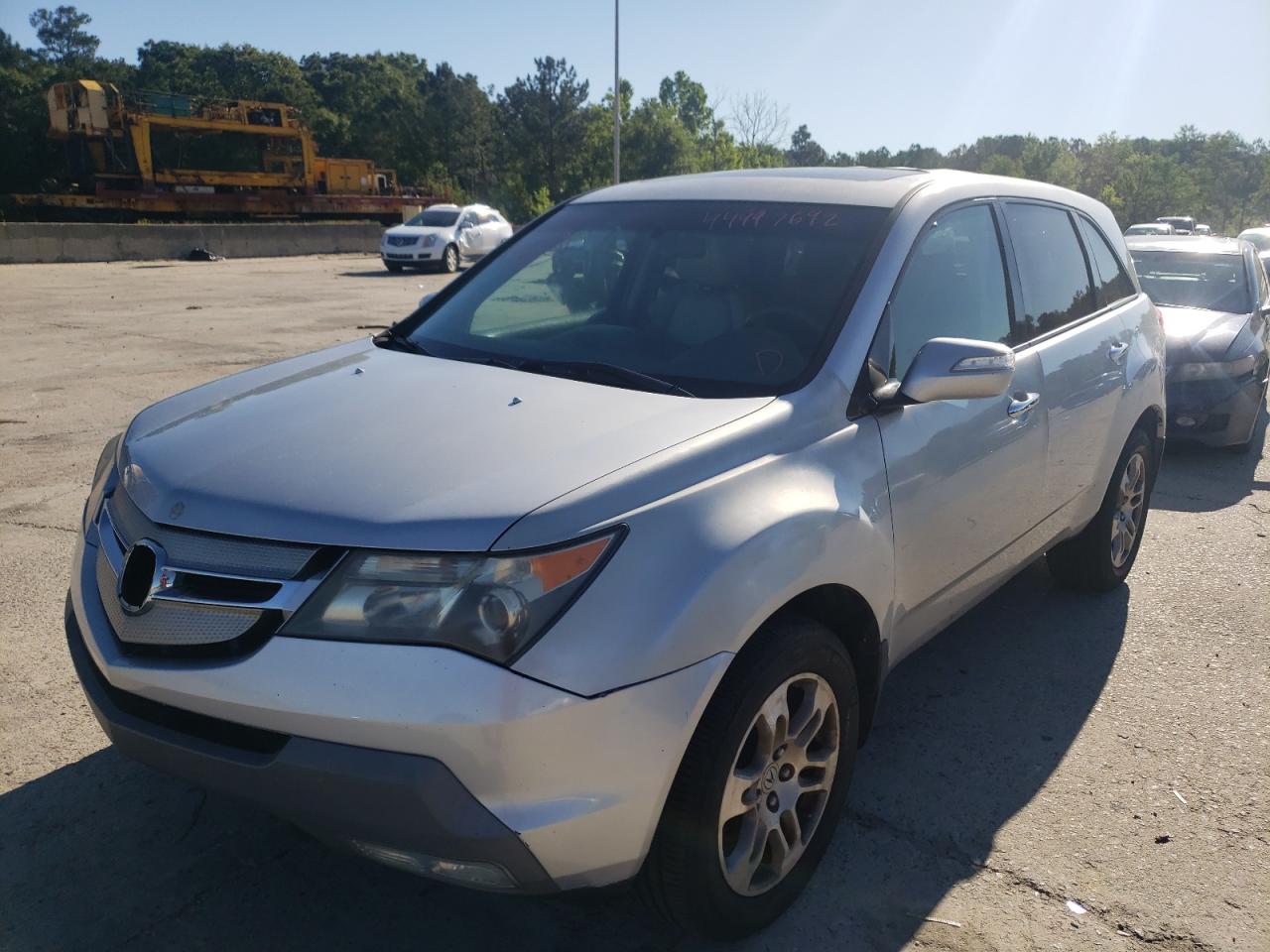 Photo 2 from auction – 2007 ACURA MDX TECHNO with VIN 2HNYD28387H515331