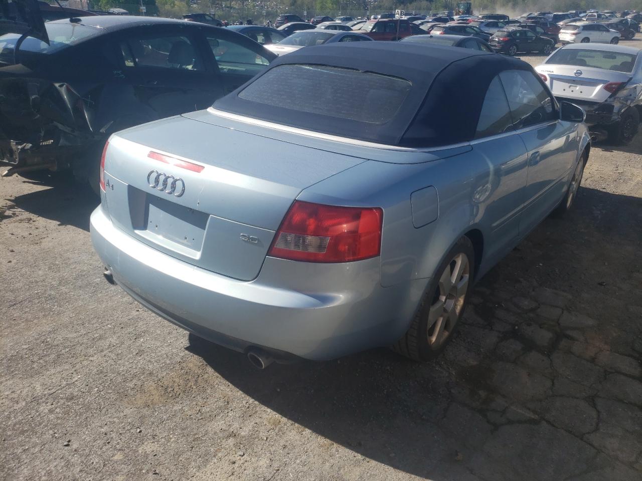 Photo 4 from auction – 2003 AUDI A4 3.0 CAB with VIN WAUAT48H93K008245