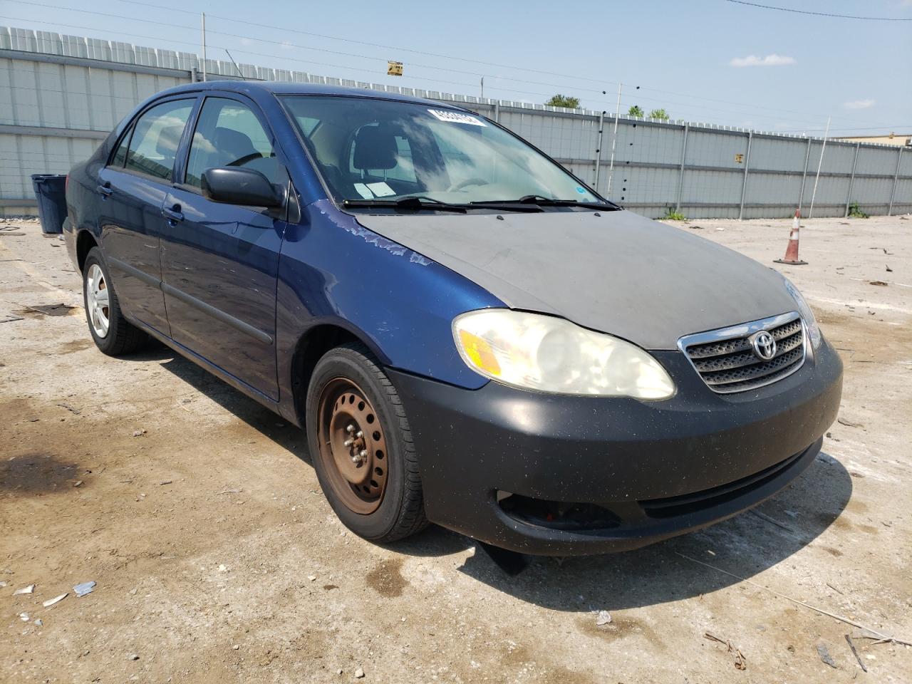 TOYOTA COROLLA CE 2006 with VIN JTDBR32EX60080103 - Photo from auction