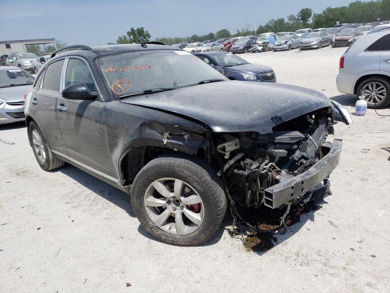 Photo 1 from auction – 2006 INFINITI FX35 with VIN JNRAS08U46X104660