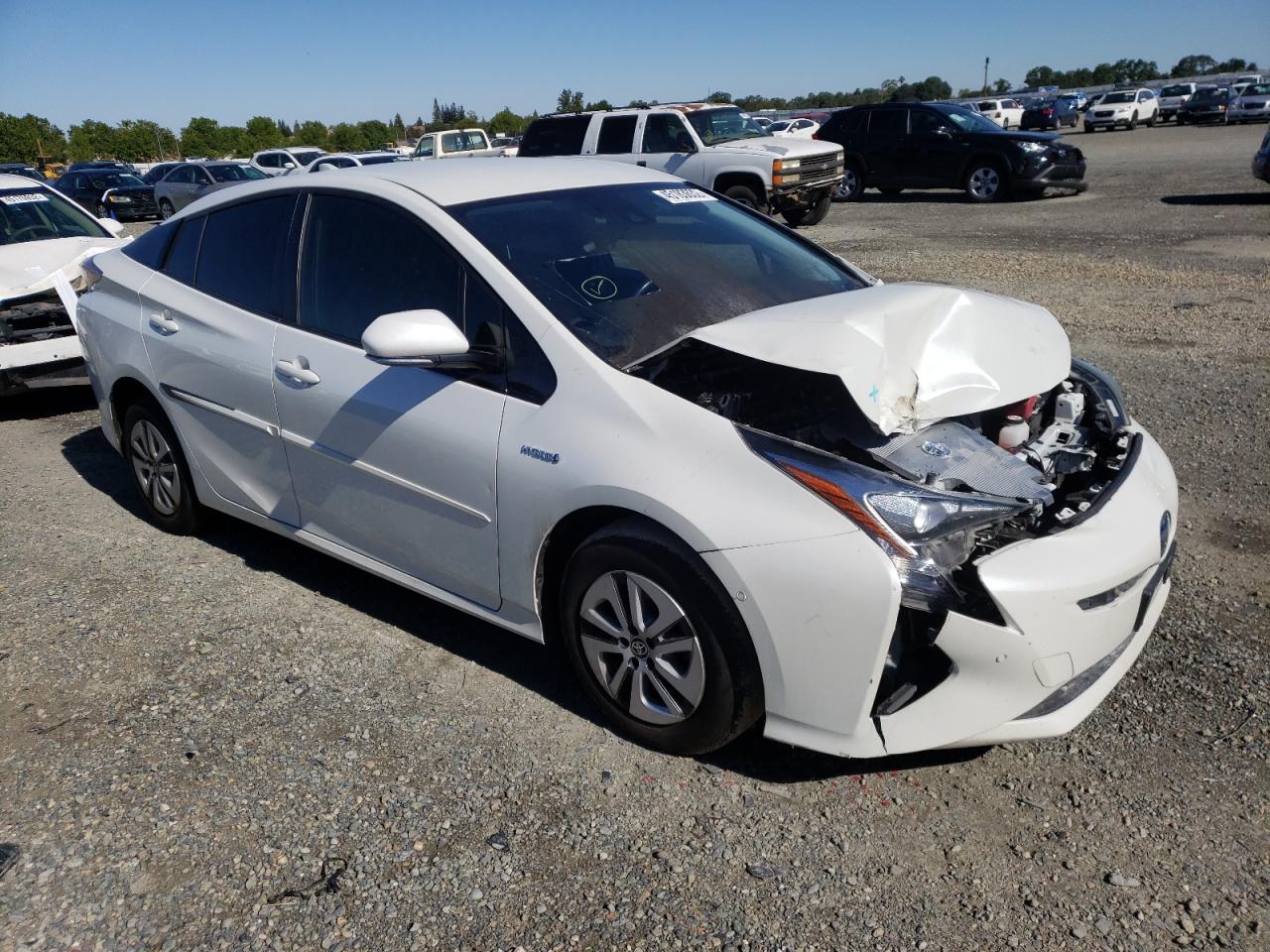 TOYOTA PRIUS 2017 with VIN JTDKARFU7H3047718 - Photo from auction