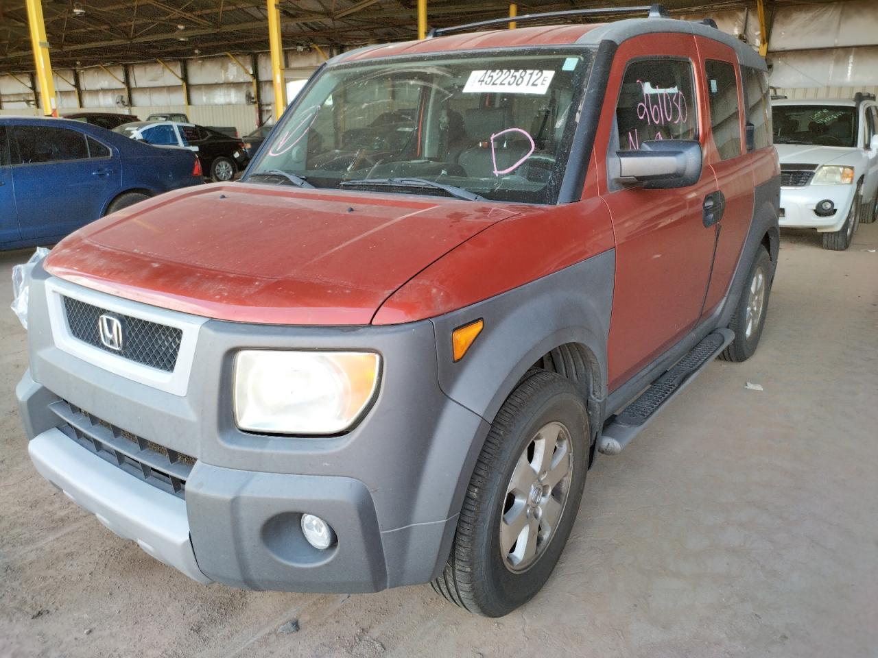 Photo 2 from auction – 2003 HONDA ELEMENT EX with VIN 5J6YH28513L010802