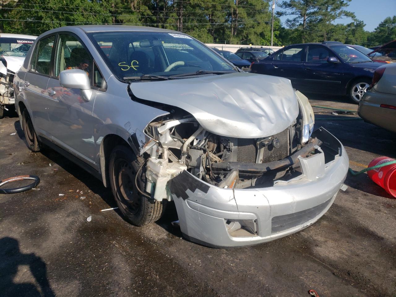 NISSAN VERSA S 2009 with VIN 3N1BC11E29L394572 - Photo from auction