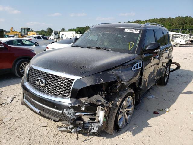 Photo 2 from auction – 2017 INFINITI QX80 BASE with VIN JN8AZ2NF0H9645066