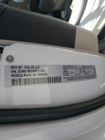 Photo 10 from auction – 2022 CHRYSLER PACIFICA with VIN 2C4RC1BG2NR111421