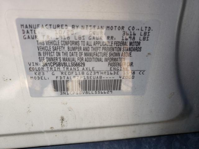 Photo 10 from auction – 2020 NISSAN KICKS S with VIN 3N1CP5BV8LL556629