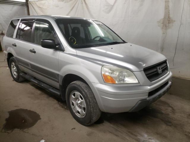 HONDA PILOT LX 2003 with VIN 2HKYF18123H519241 - Photo from auction