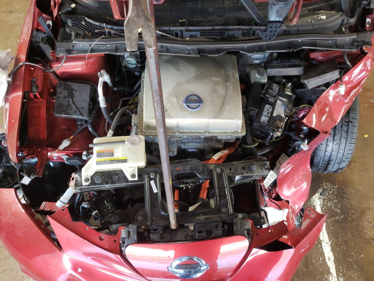 Photo 7 from auction – 2015 NISSAN LEAF S with VIN 1N4AZ0CP5FC331088