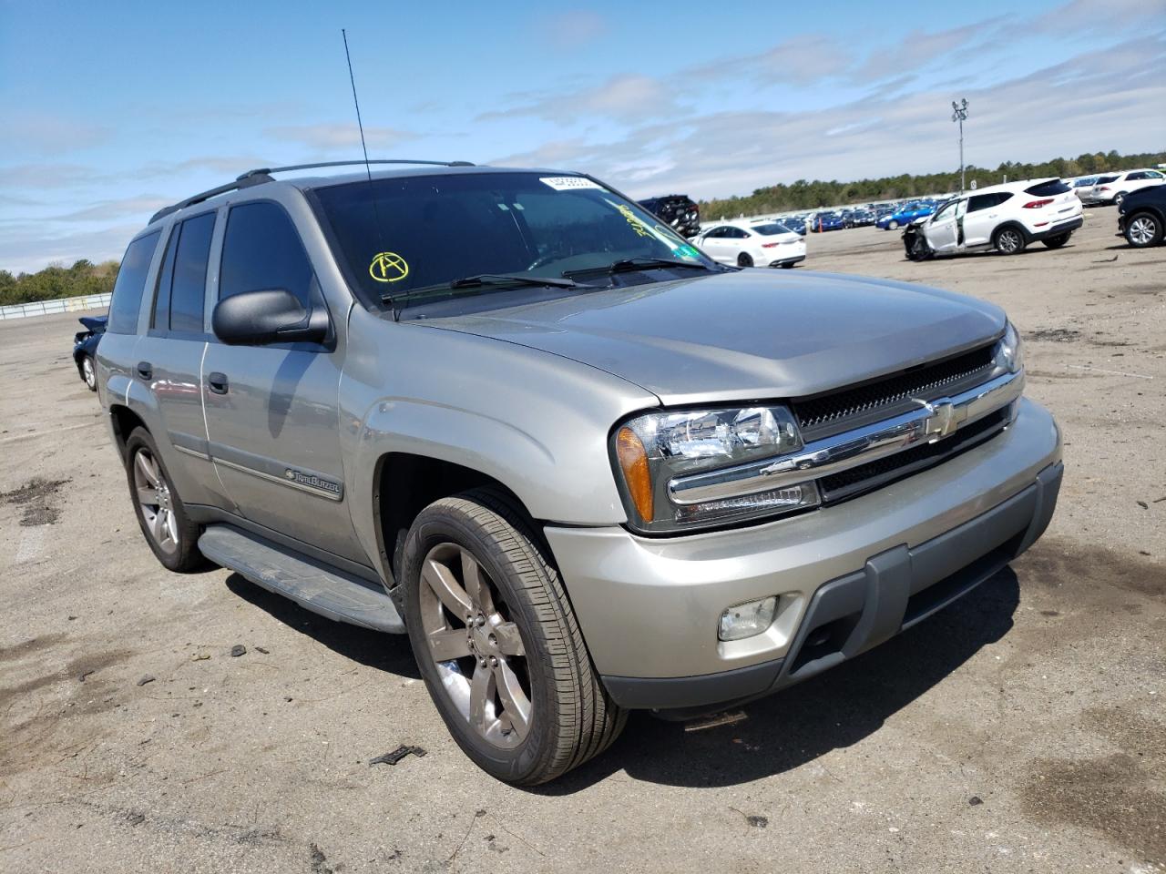 CHEVROLET TRAILBLAZE 2002 with VIN 1GNDT13S722342085 - Photo from auction