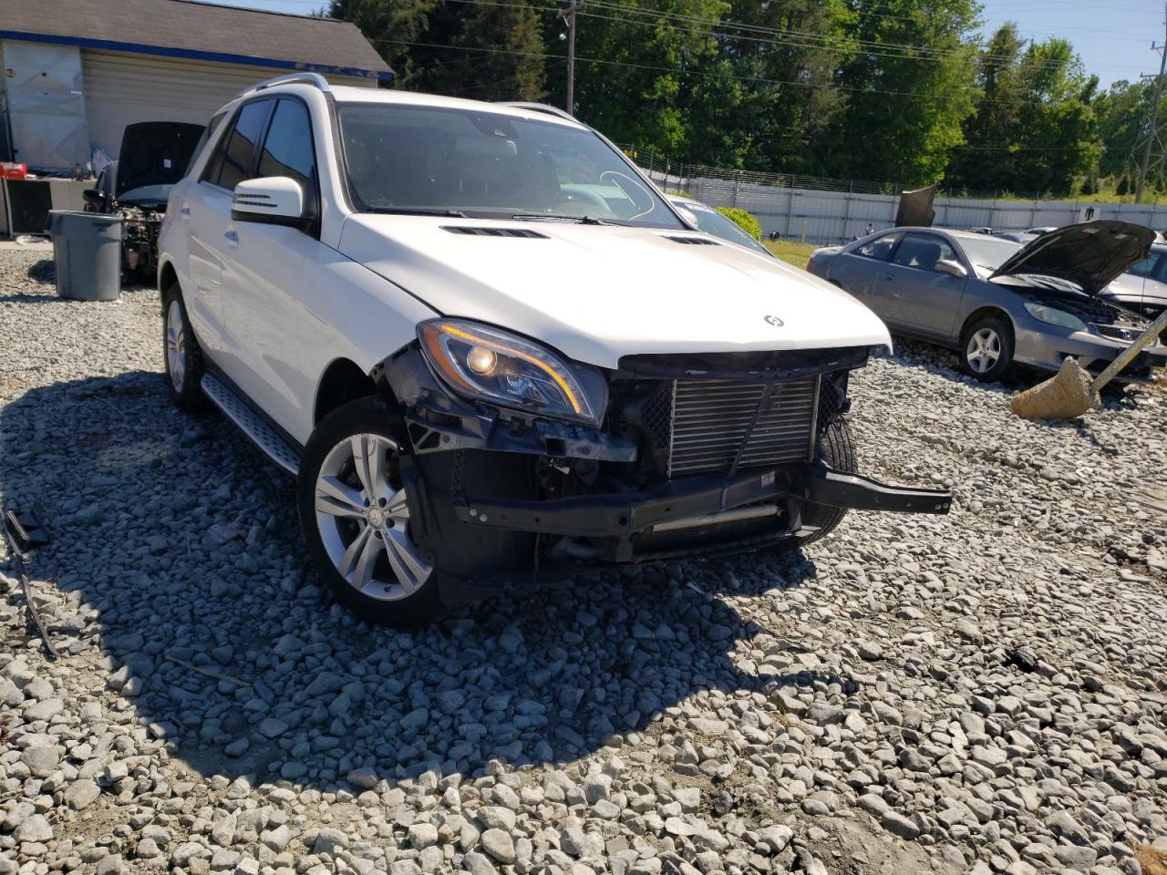 Photo 9 from auction – 2014 MERCEDES-BENZ ML 350 BLU with VIN 4JGDA2EB0EA324549