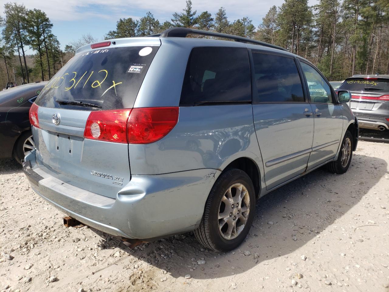 Photo 4 from auction – 2006 TOYOTA SIENNA XLE with VIN 5TDBA22C16S075322