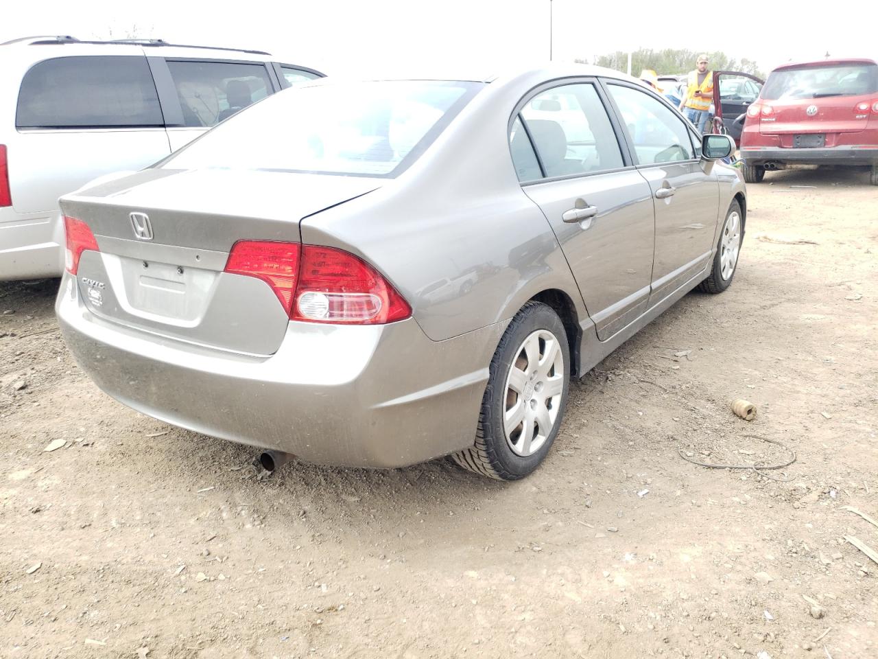 Photo 4 from auction – 2008 HONDA CIVIC LX with VIN 1HGFA16528L001095