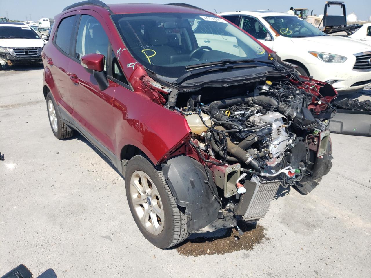 FORD ECOSPORT S 2018 with VIN MAJ3P1TE8JC200538 - Photo from auction