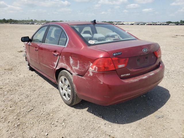 Photo 3 from auction – 2009 KIA OPTIMA LX with VIN KNAGE228095351924
