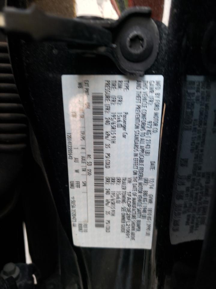 Photo 10 from auction – 2015 FORD FOCUS RS with VIN 1FADP3E28FL210691